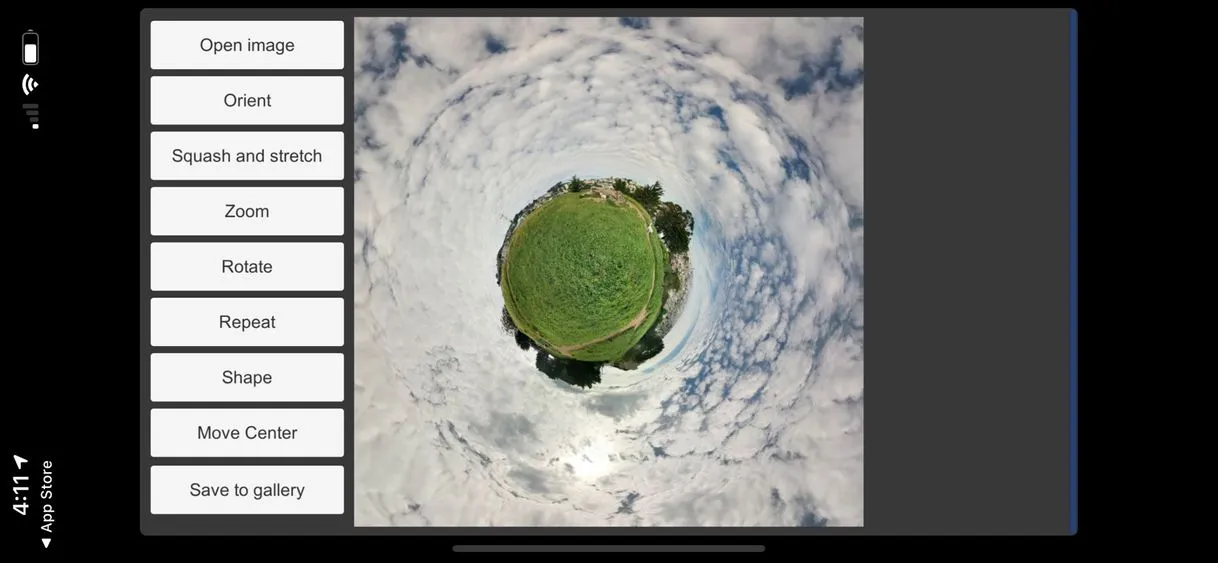 Tiny Planet Pro na App Store
