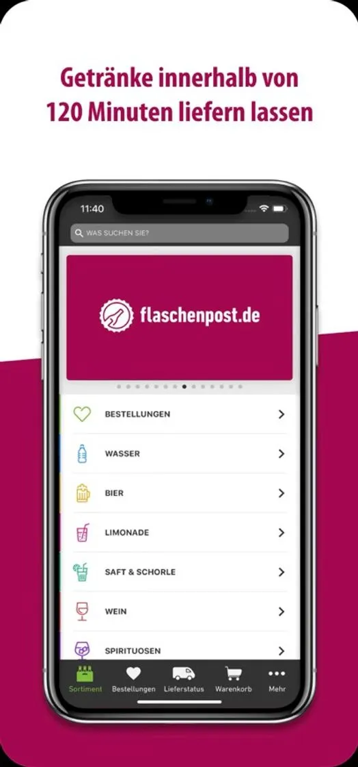 flaschenpost.de im App Store