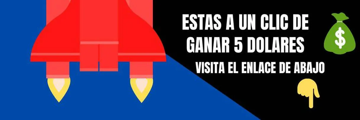 Inicia con 5 dólares desde ya , te genera automáticamente