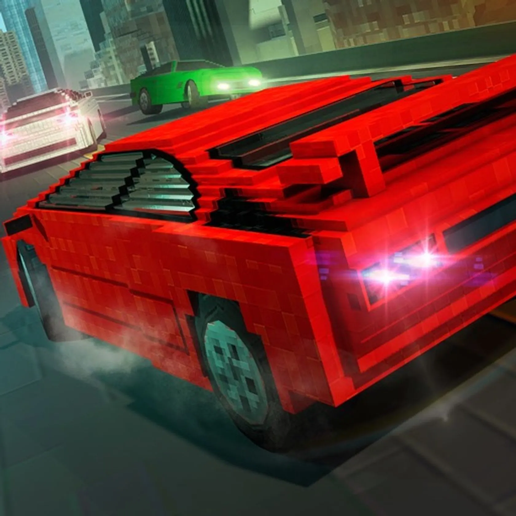 Mine Cars - Super Fast Car City Racing Games