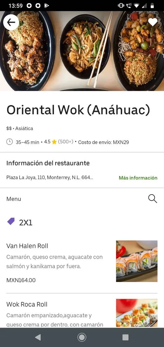 Oriental Wok Anahuac