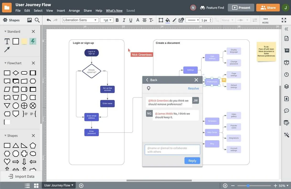Lucidchart: Es un software de diagramación en línea gratuito