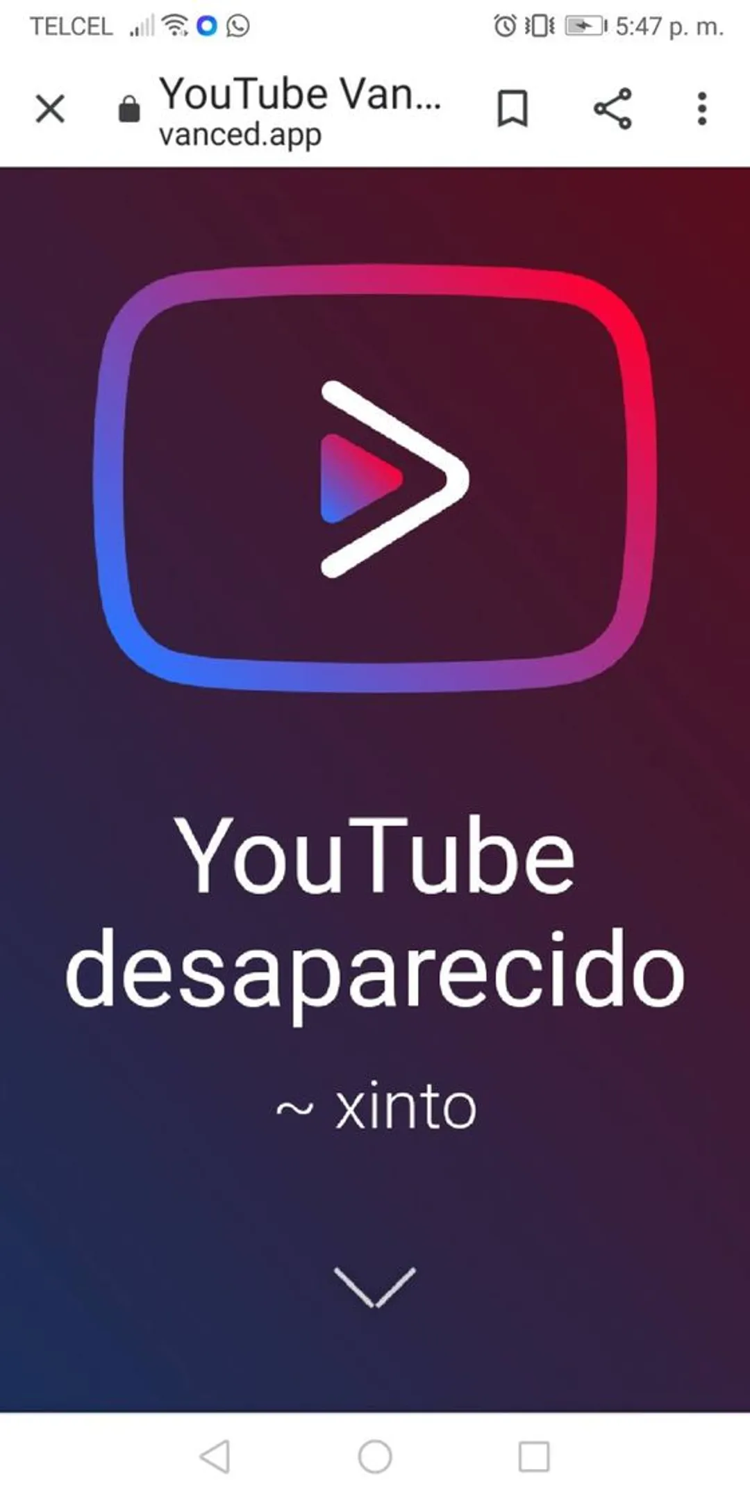 Esta app similar a yotube