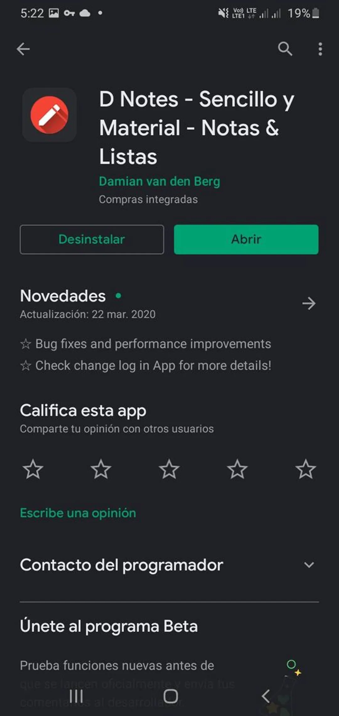 Bloc De Notas
