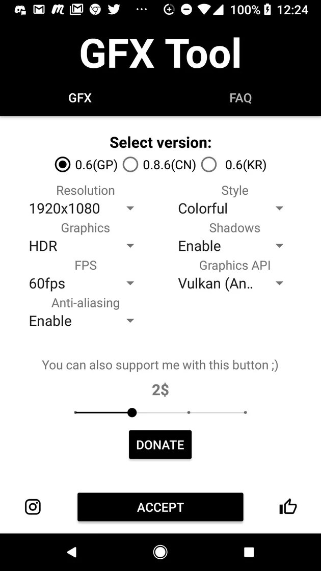 GFX Tool for PUBG