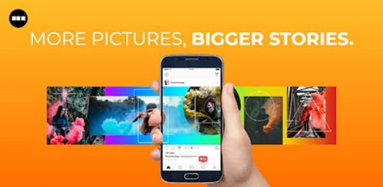 PanoSlice: Creative Sliding Post for Instagran