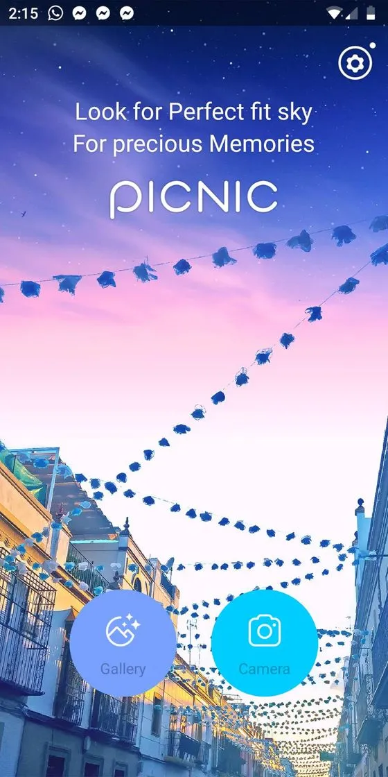 App para fotografías