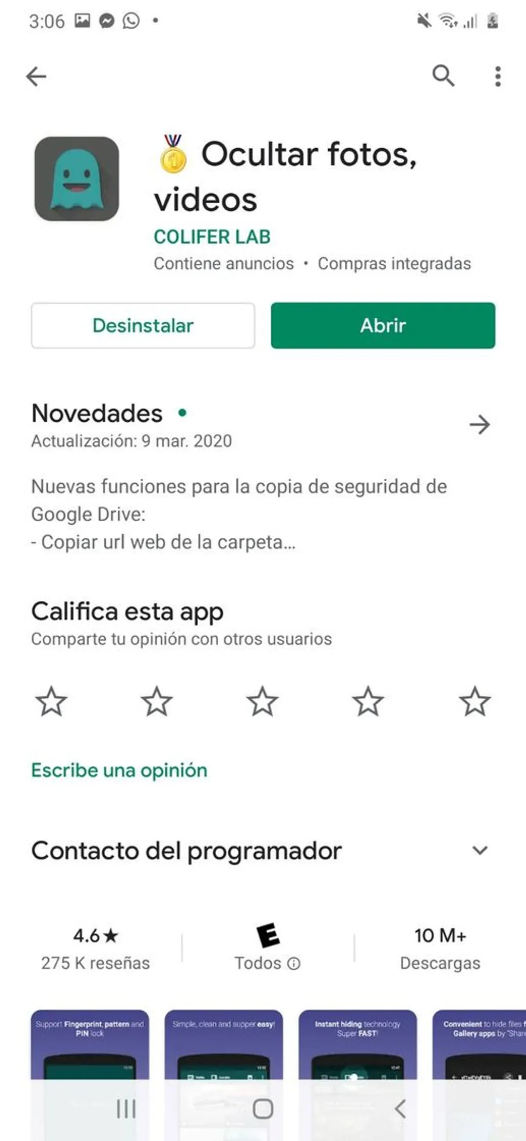 Ocultar fotos y videos de tu galería!!