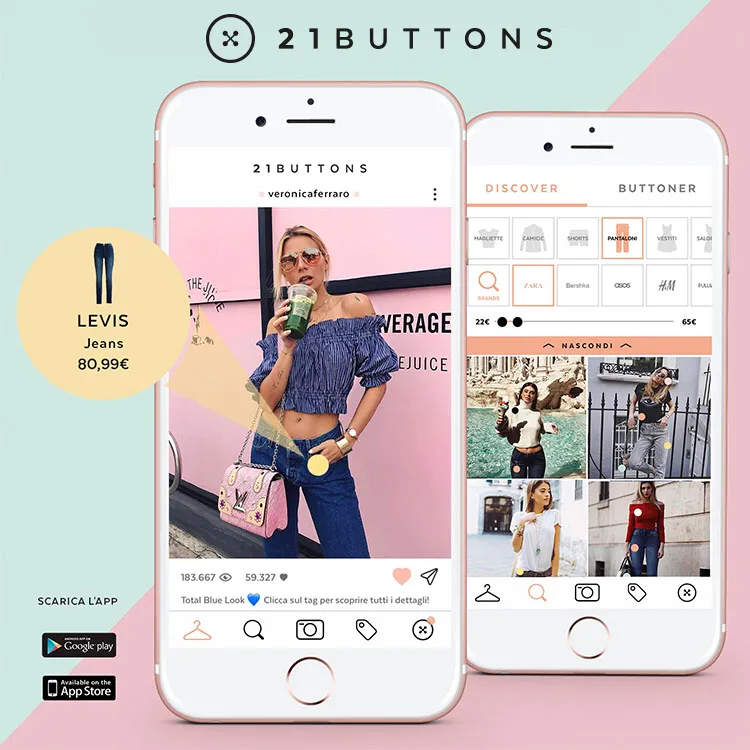 21 Buttons