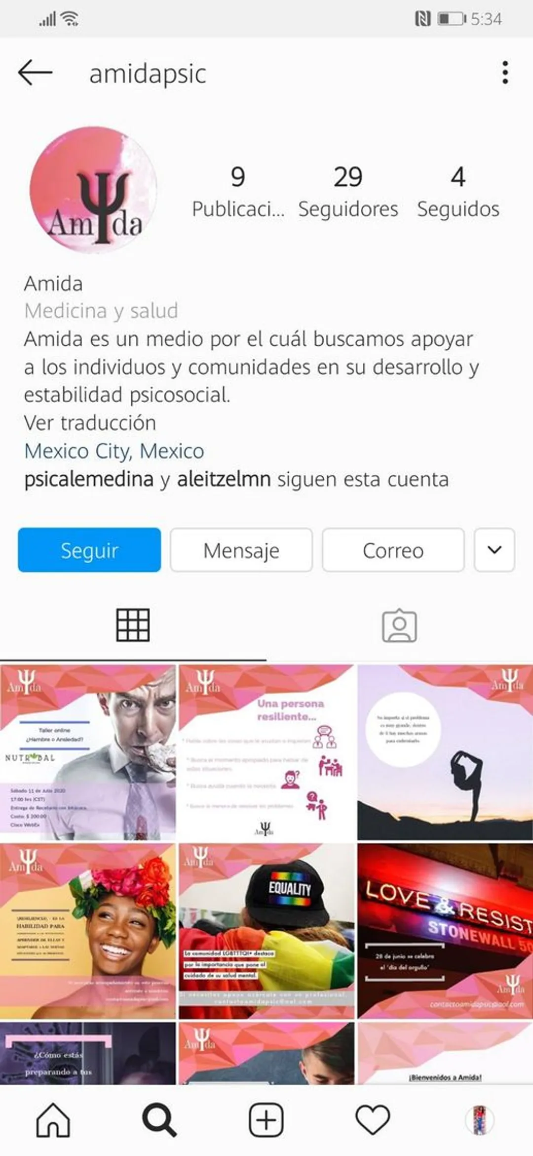Cadena de psicólogos en la cdmx
