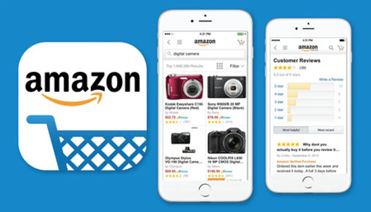 Amazon una App, permite comprar en cualquier parte del mundo