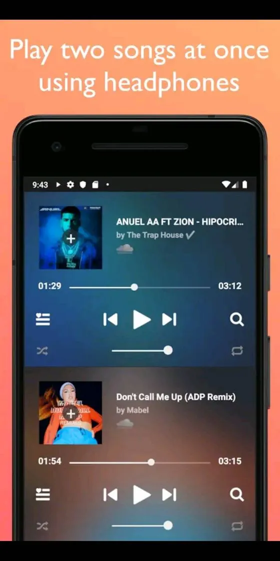 SplitCloud Double Music
