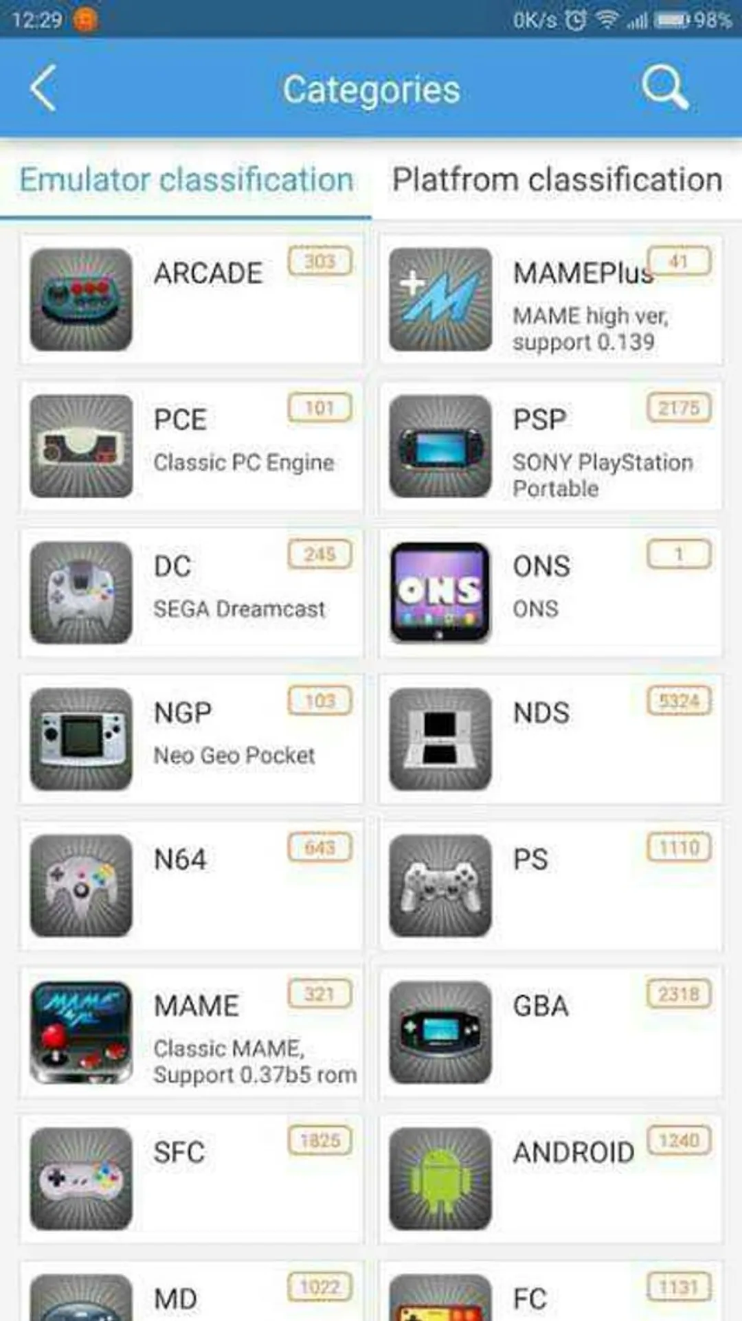 Happy Chick game console-Android emulator