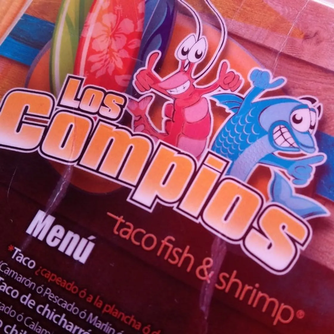 "Los Compios" Taco fish & Shrimp