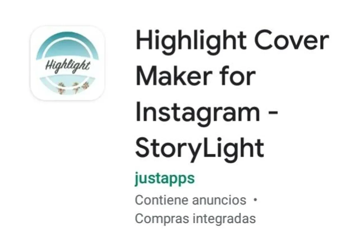 Highlight cover maker for Instagram story light