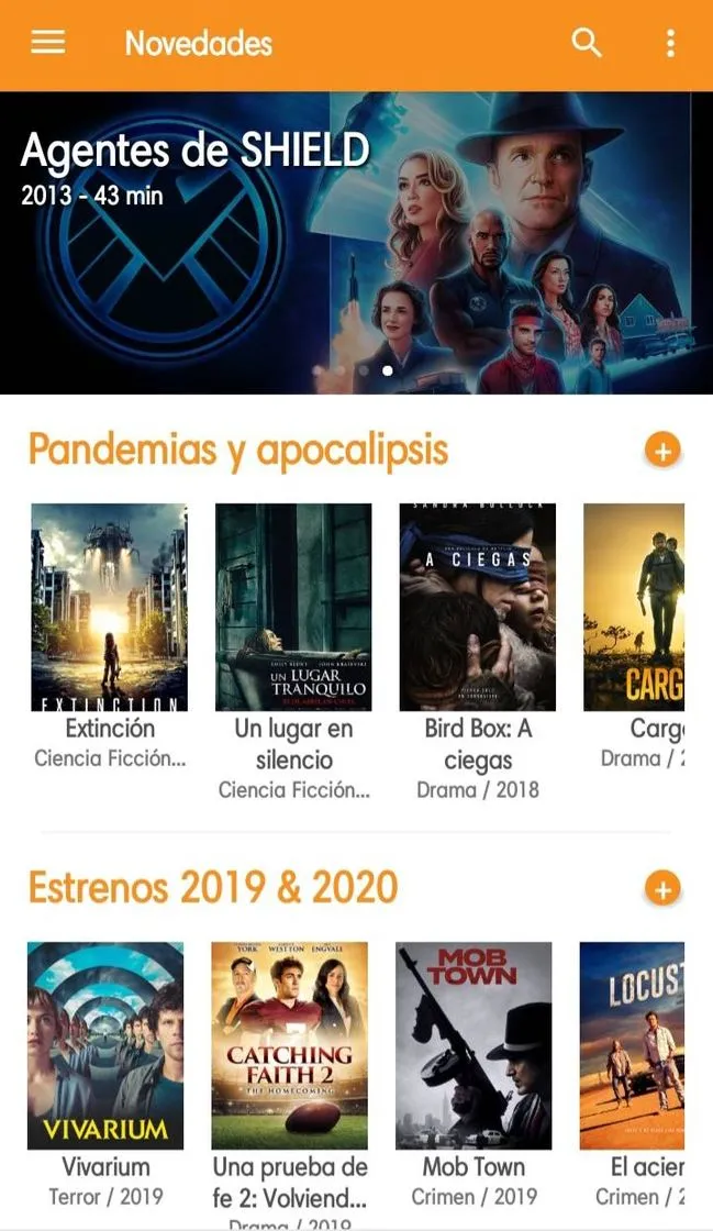 PV Info: Todas las series y películas en tu móvil.