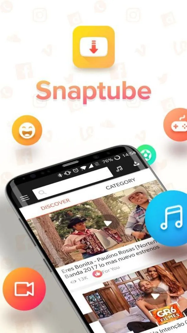 Snaptube una app