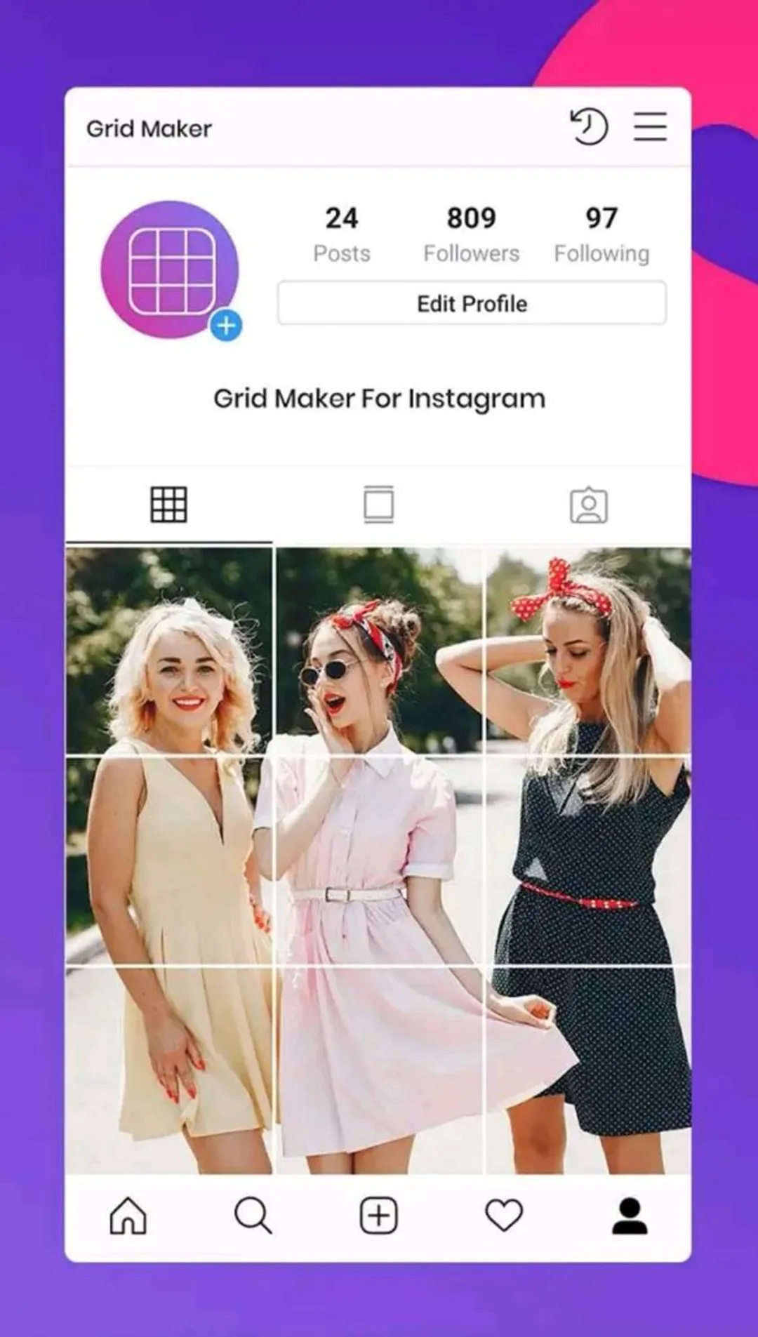 Grid Maker For Instagram