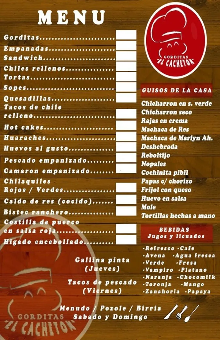 Gorditas El Cacheton