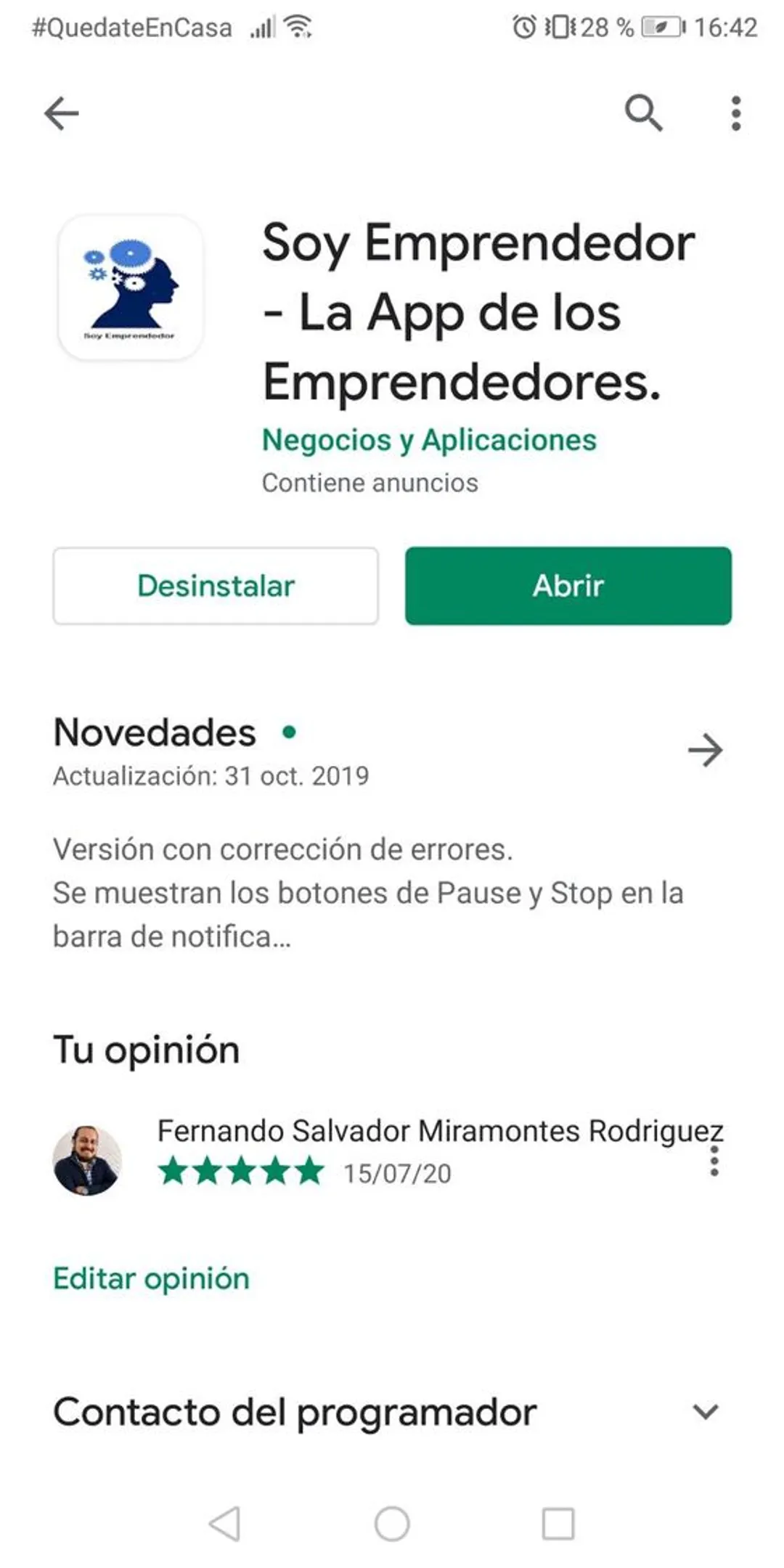 Soy Emprendedor