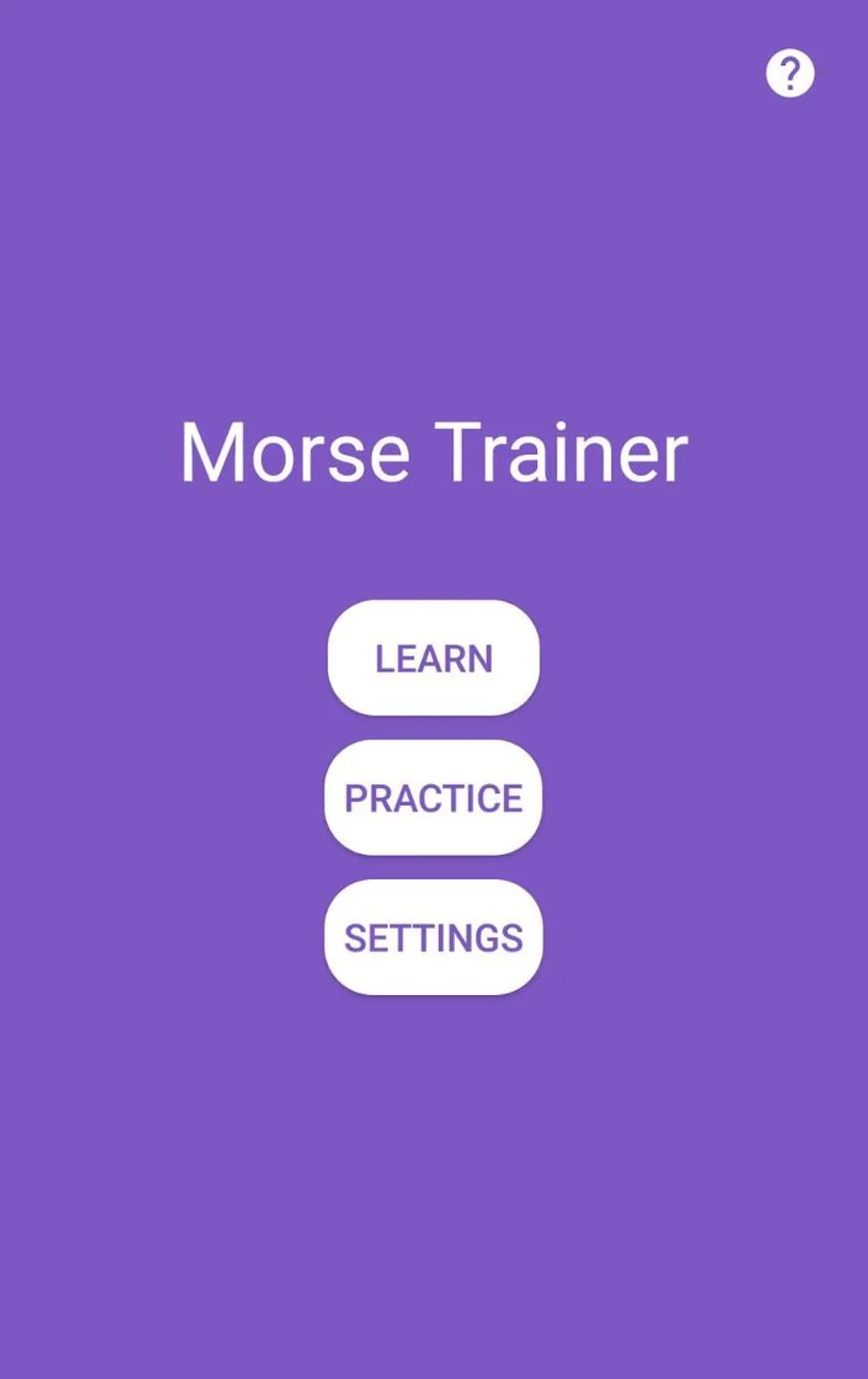 Morse Trainer
