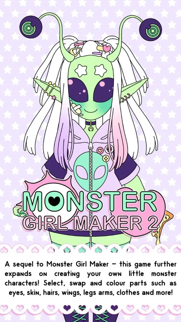 Monter Girl Maker 2 🦄🦖🛸
