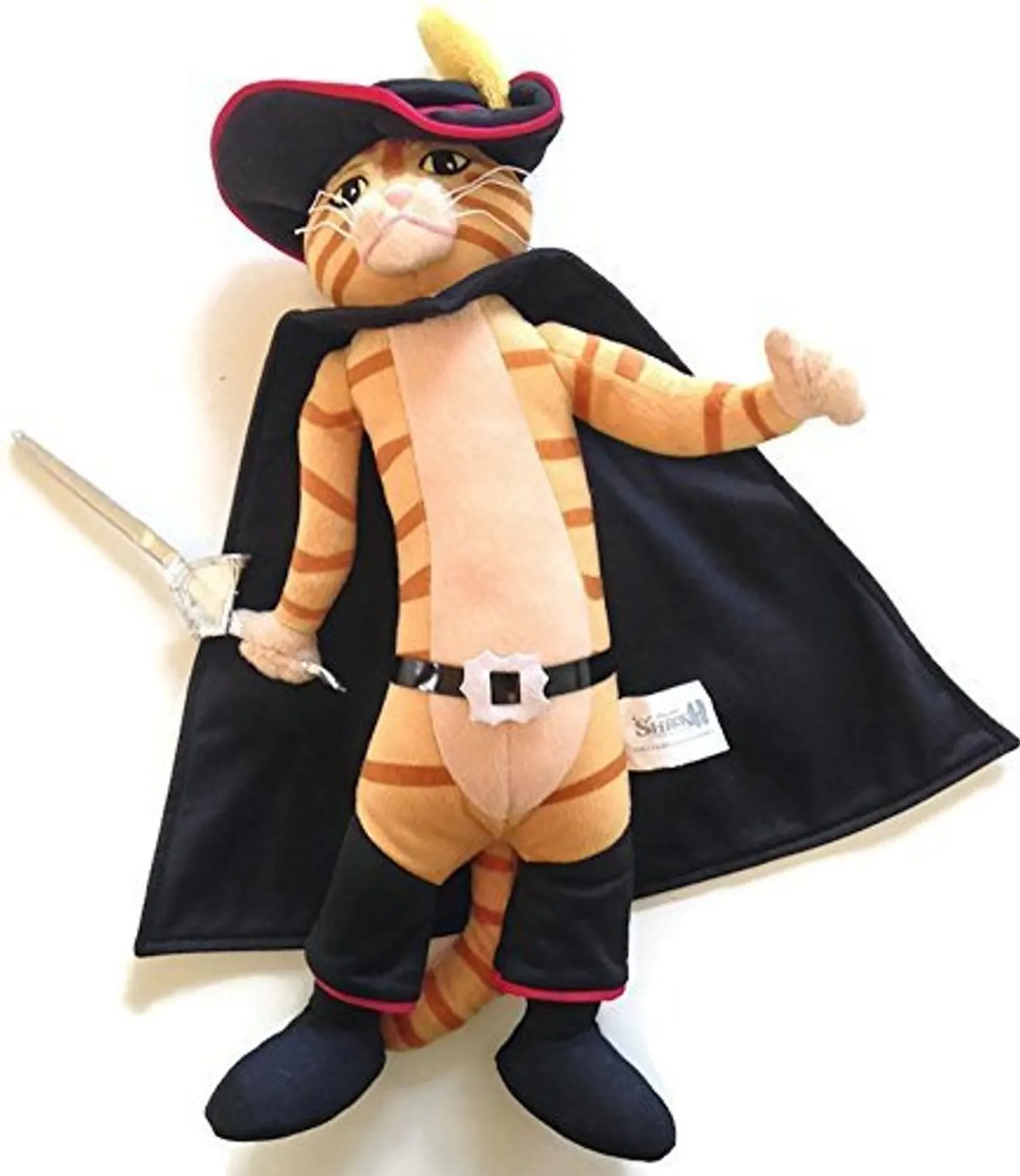 Universal Studios Shrek 4-D atracción 16 "El Gato Con Botas de peluche Gato