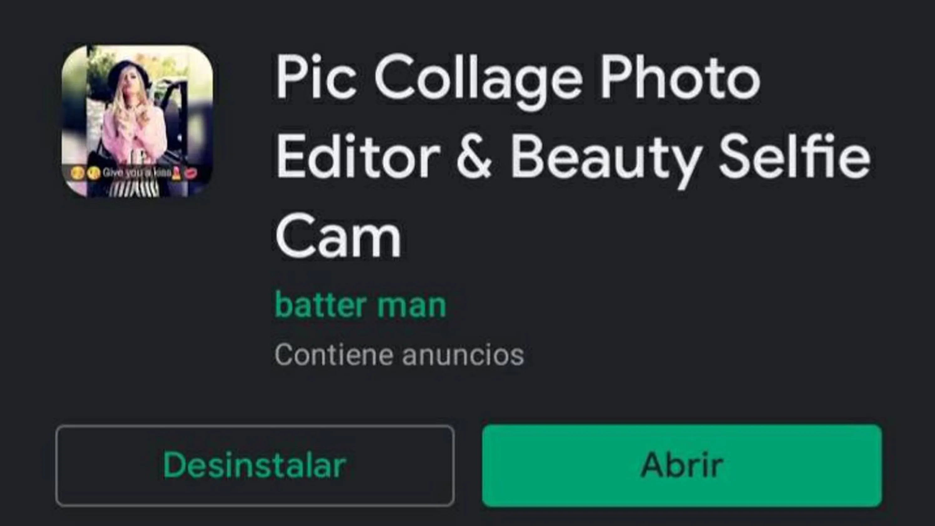 Photo Editor & Beauty Selfie Cam: disponible en Google Play