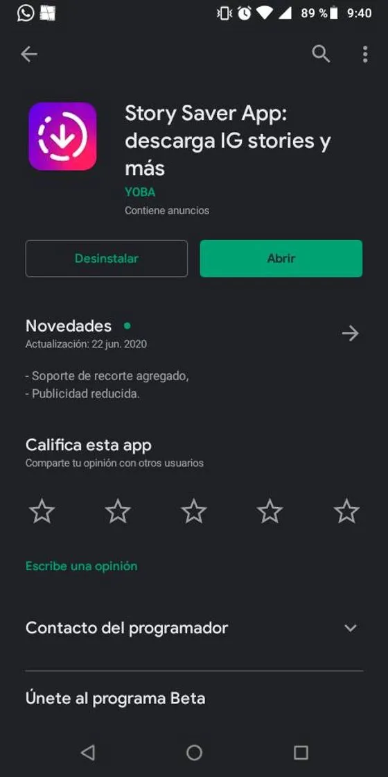 Story Saver App
