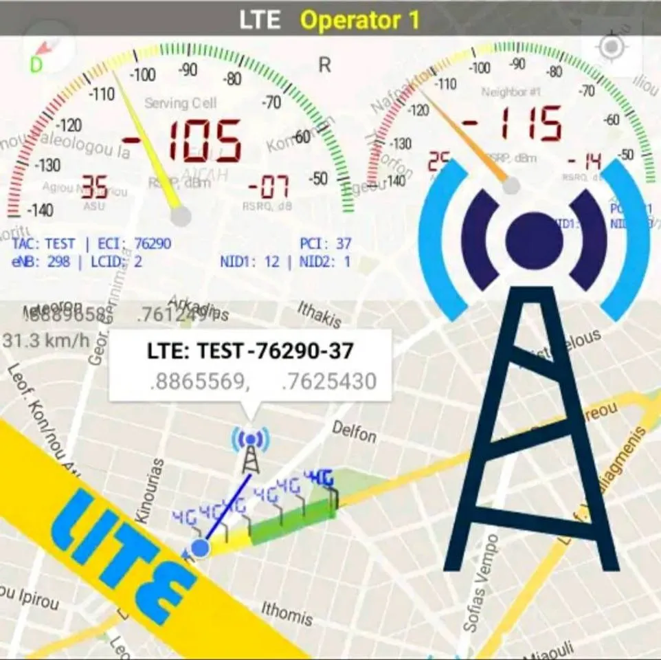 Network cell info lite