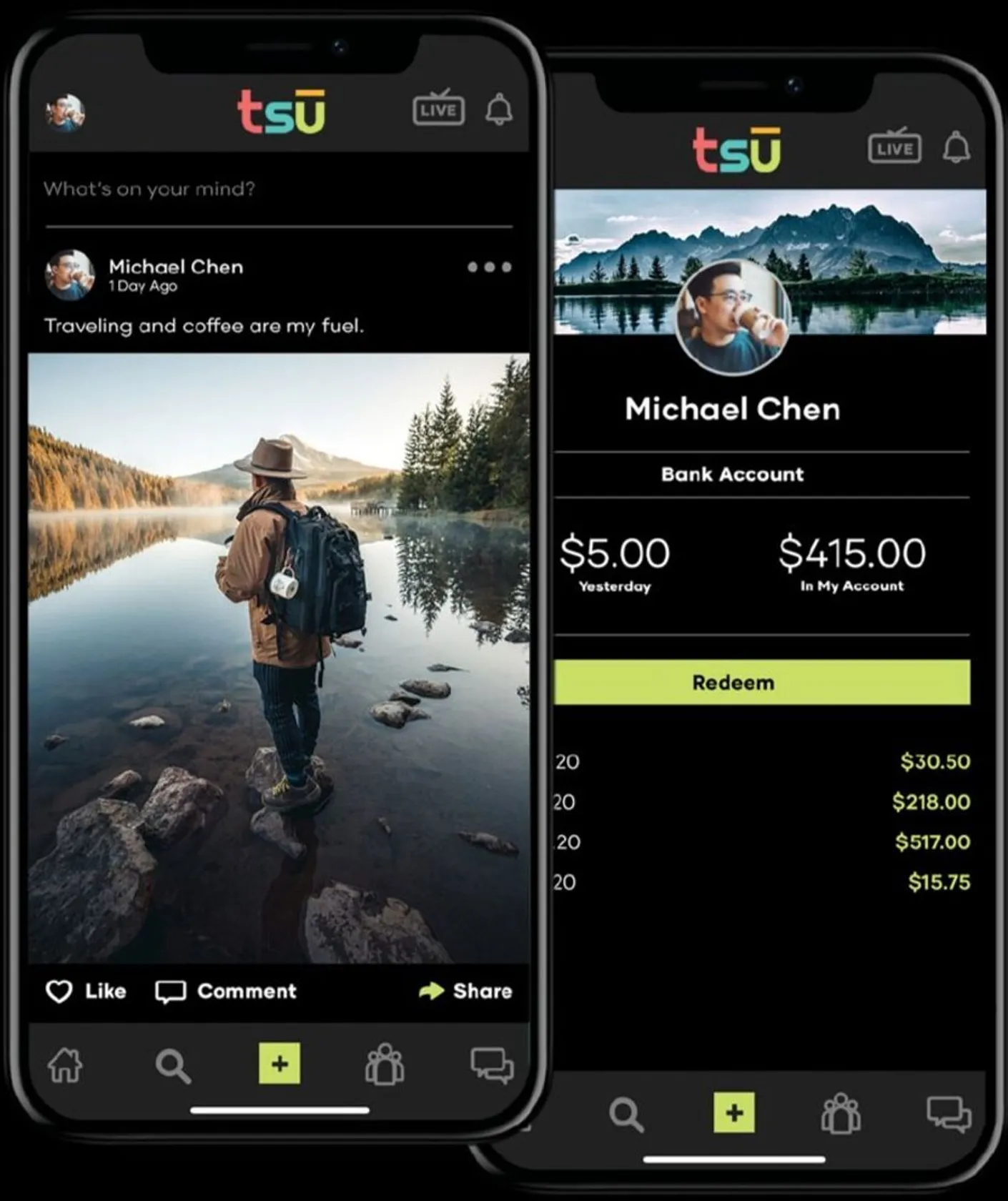 Tsū — Social That Pays