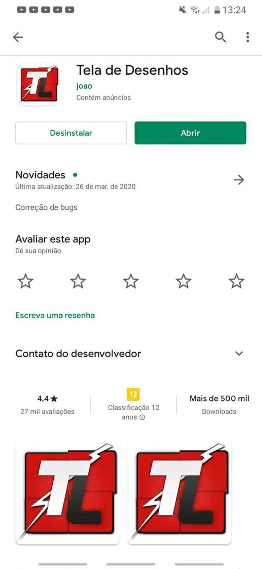 Tela de desenhos – Apps no Google Play