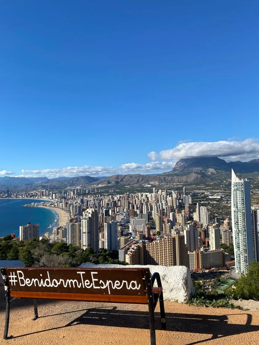 La cruz de Benidorm