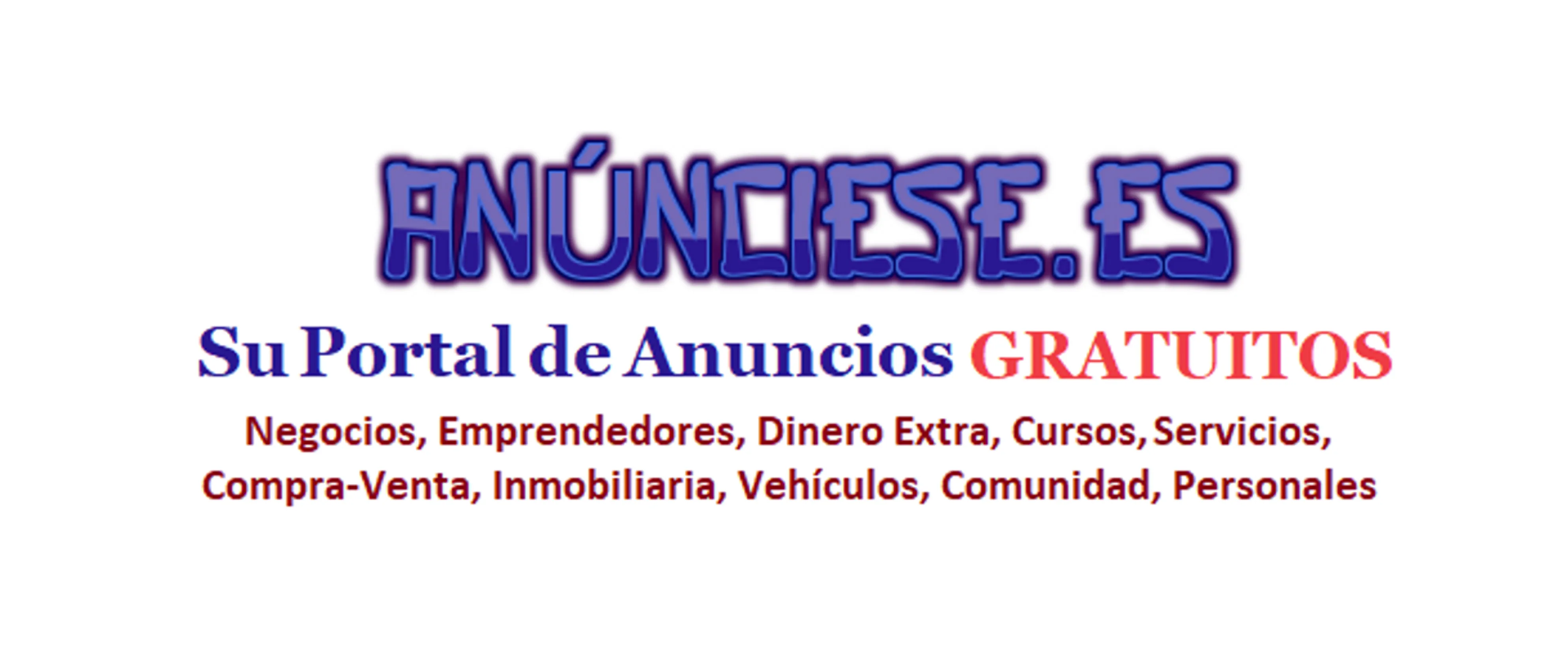 Clasificados Online Anúnciese.es - Publica Anuncios Gratis