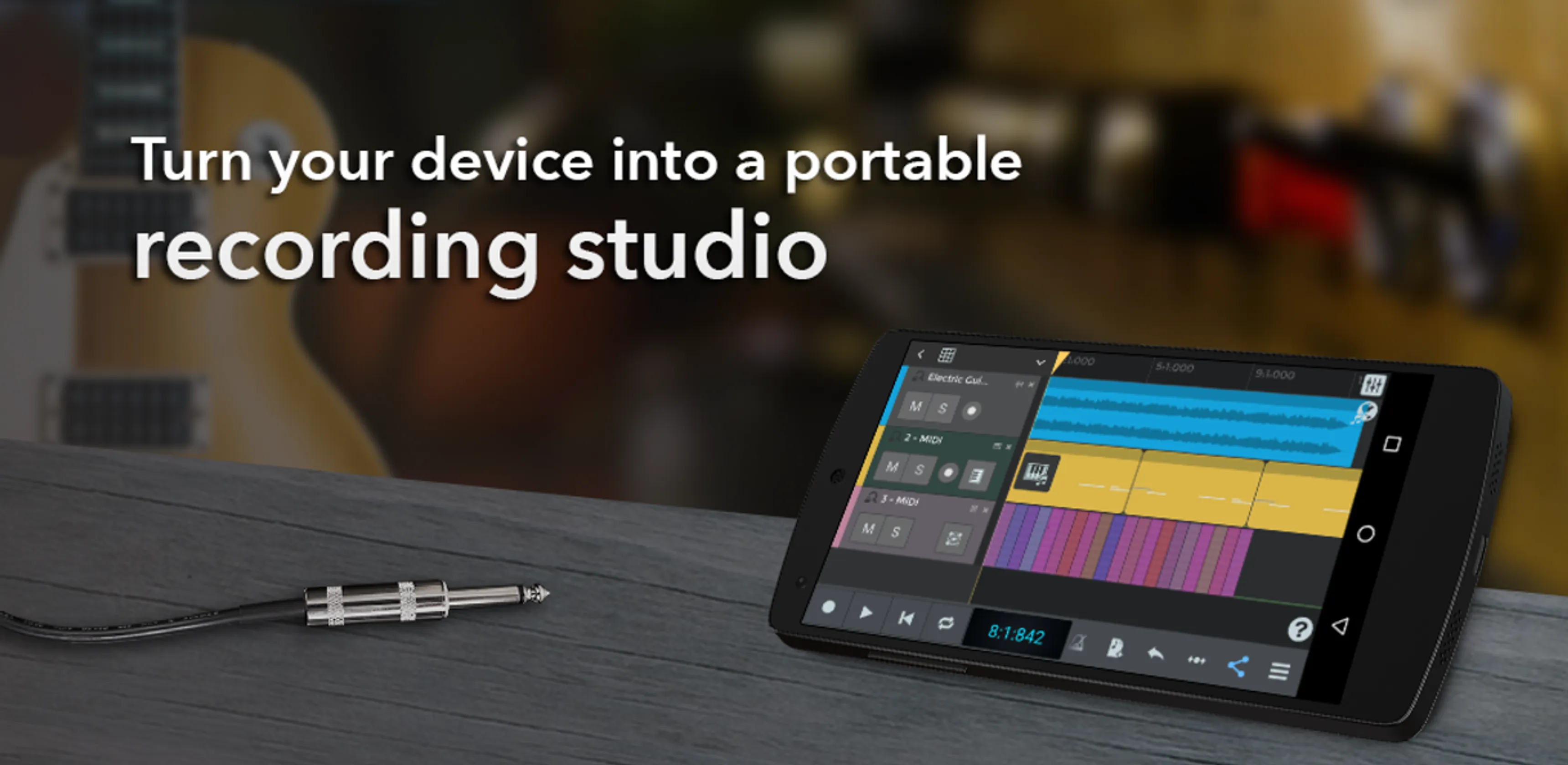 n-Track Studio DAW Beat Maker, Record Audio, Drums