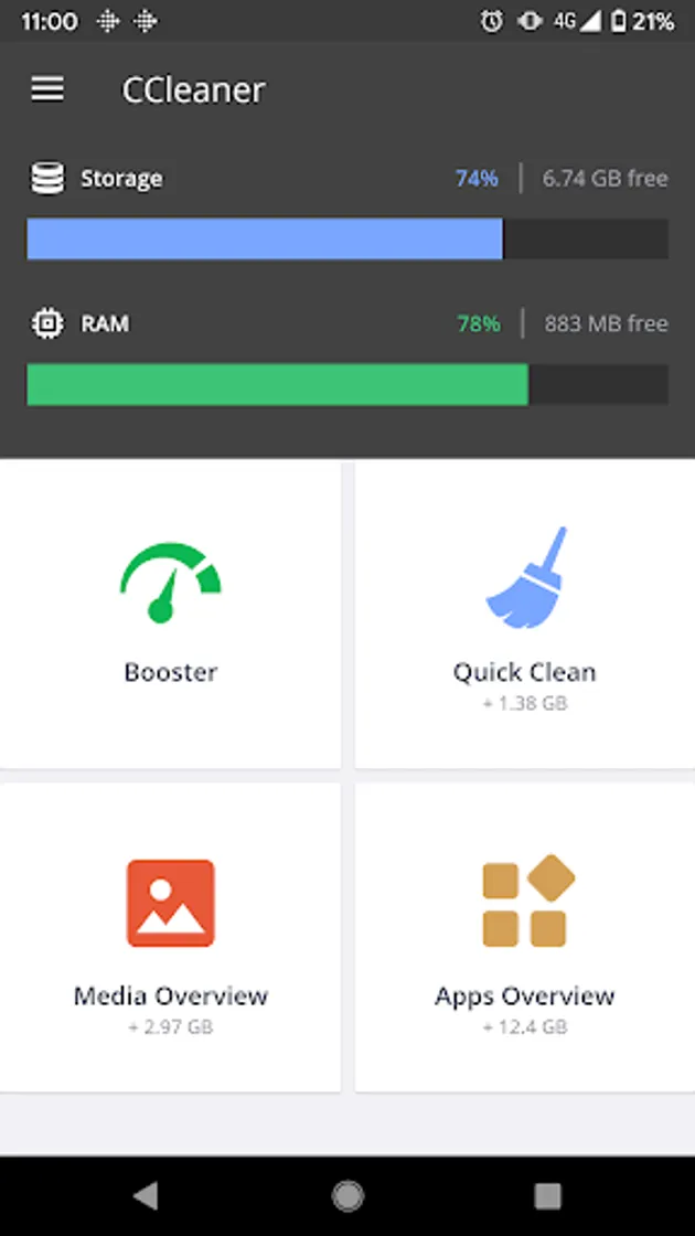 Cache Cleaner, Phone Booster, Optimizer