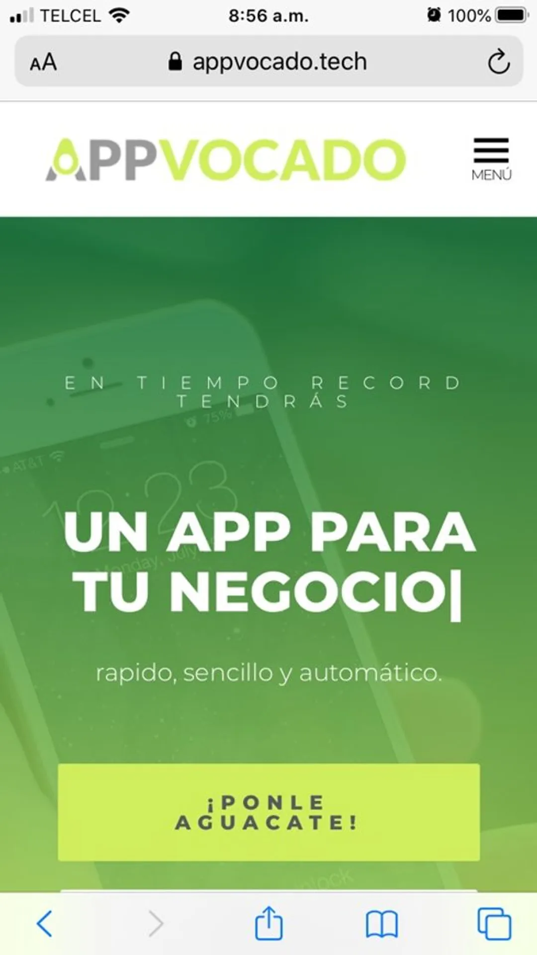 Appvocado – Apps para tu negocio en menos de 30 días