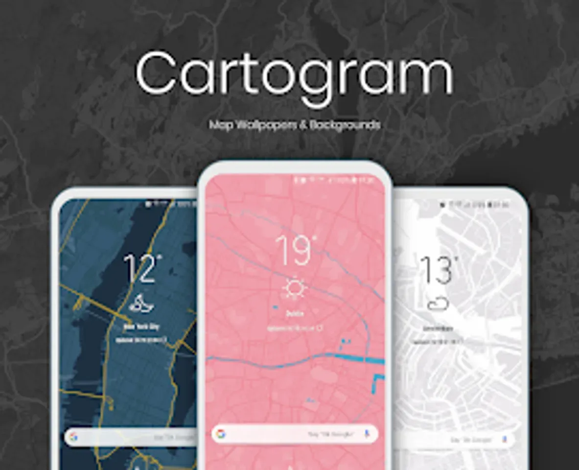 Cartogram - Live Map Wallpapers & Backgrounds