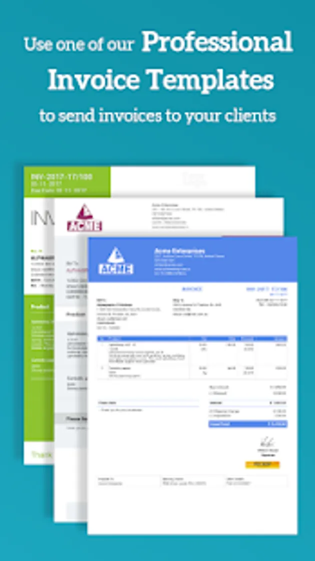 Simple Invoice Manager - Invoice Estimate Receipt - Google Play