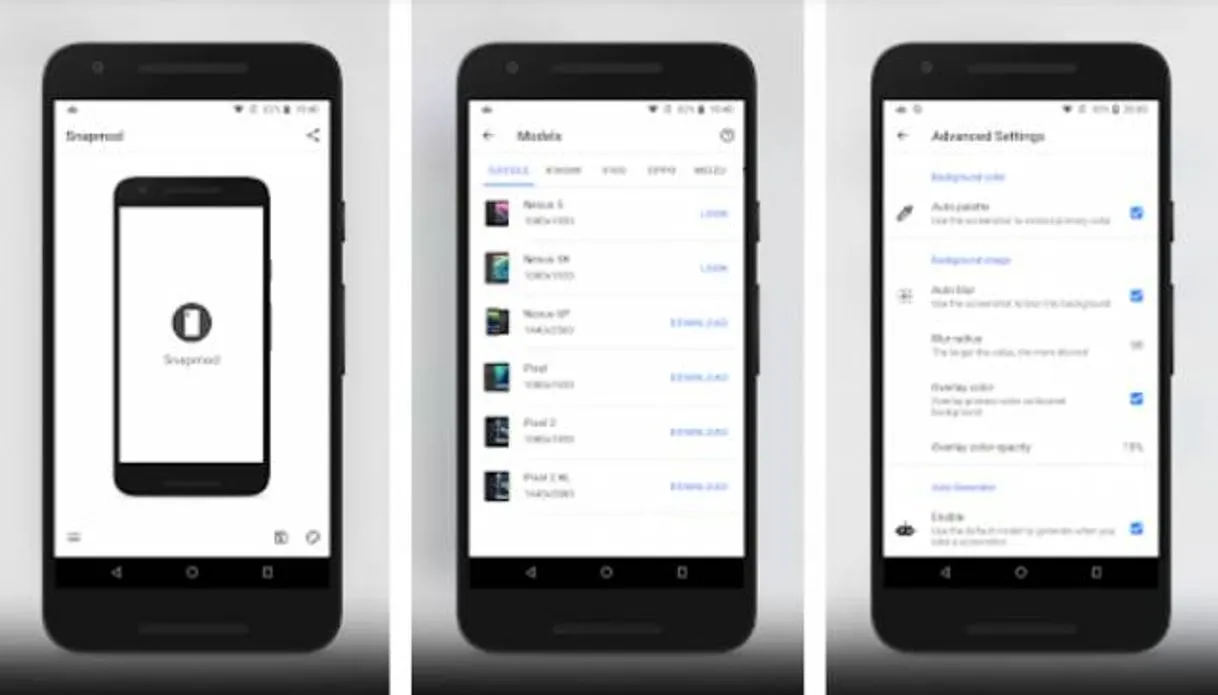 Snapmod - Better Screenshots mockup generator