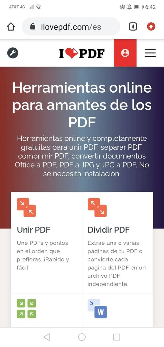 iLovePDF | Herramientas PDF online gratis