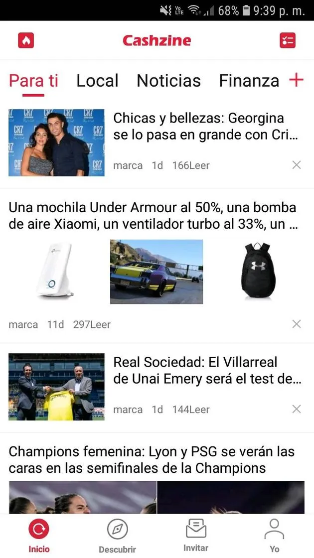 App para ganar dinero cashzine