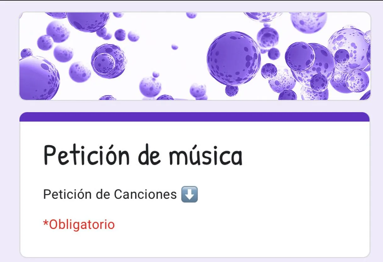 Peticiones de canciones Para la Playlist ๐๐