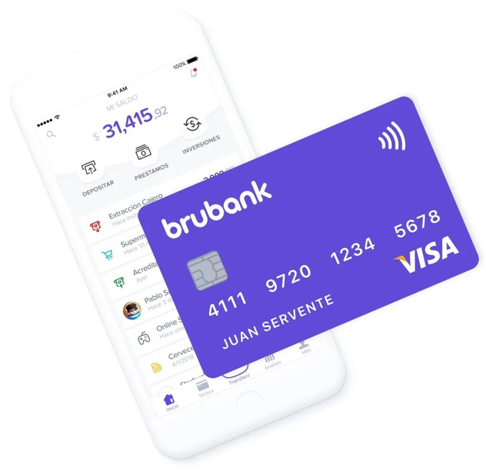 Brubank controla gastos