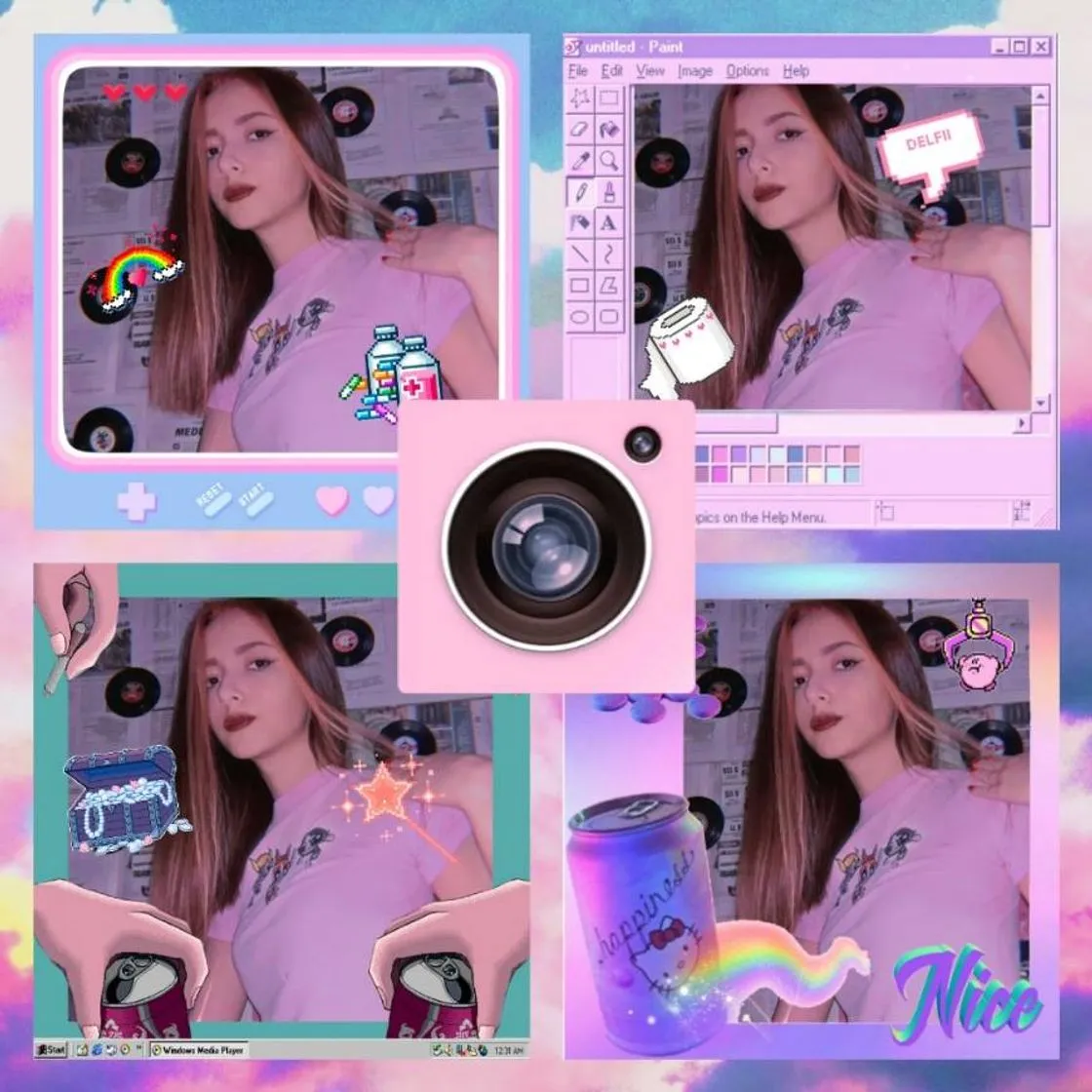 GirlsCam : Cute Selfie Camera & Photo Editor