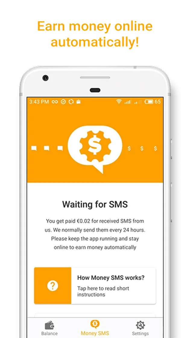 Descarga Money SMS | Make Money Online APK para Android