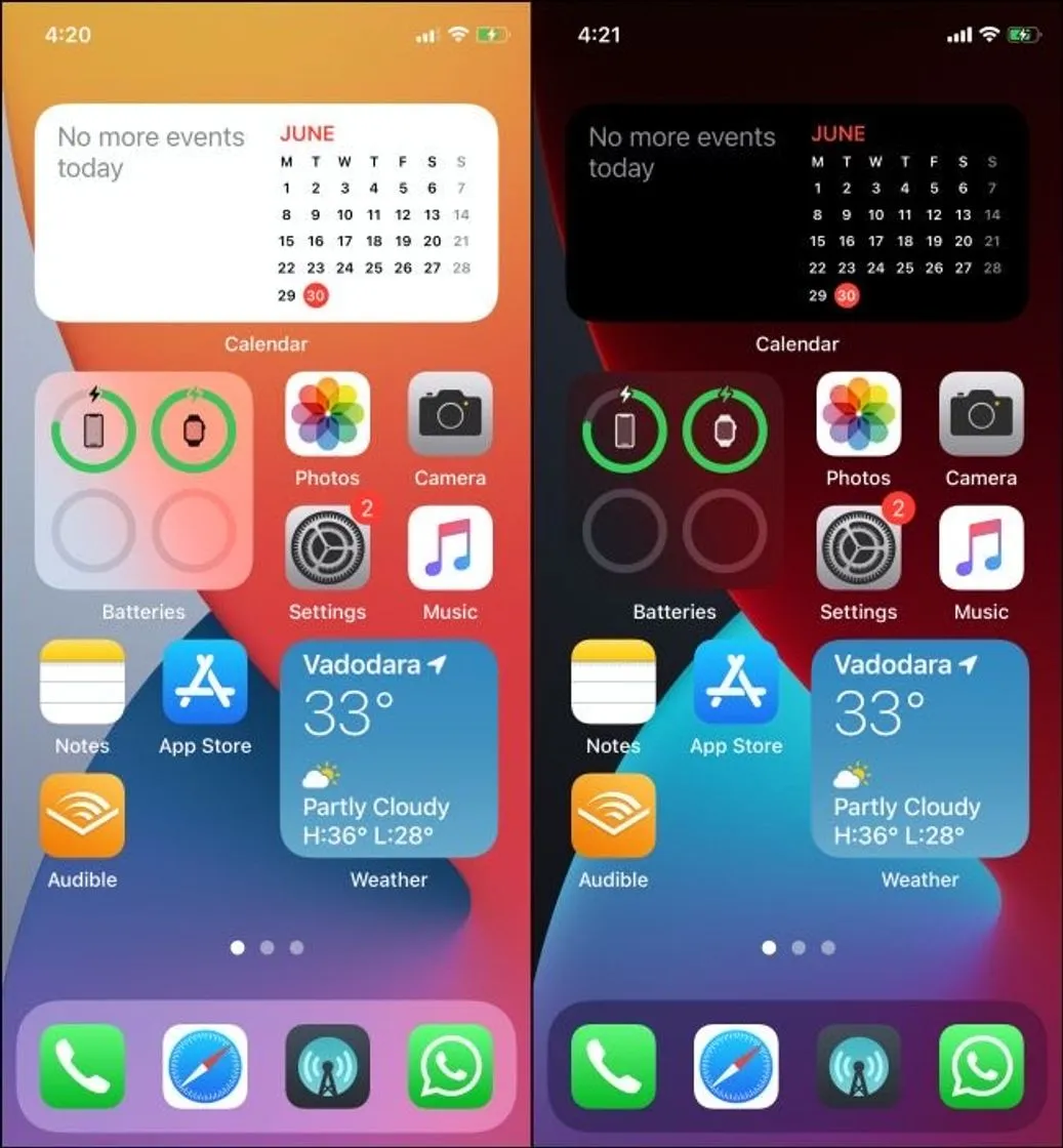 Home Screen Widgets