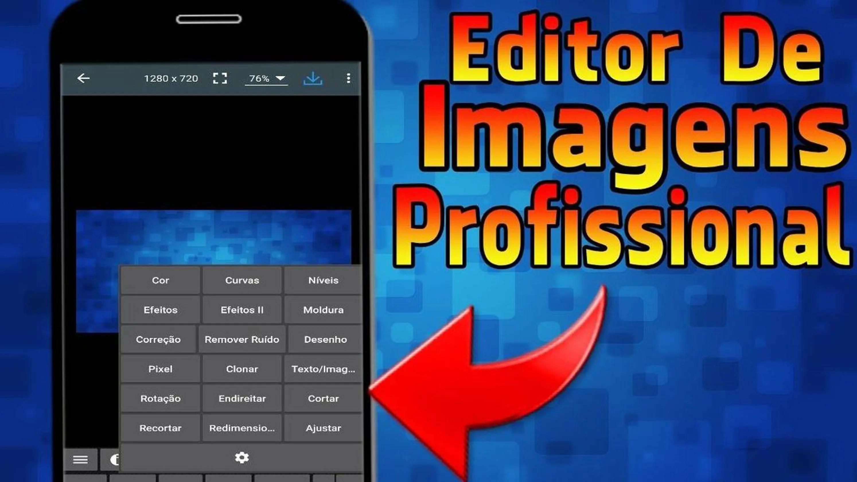 Melhor App Para Editar Fotos/Imagens Fácil e Profissional No Android