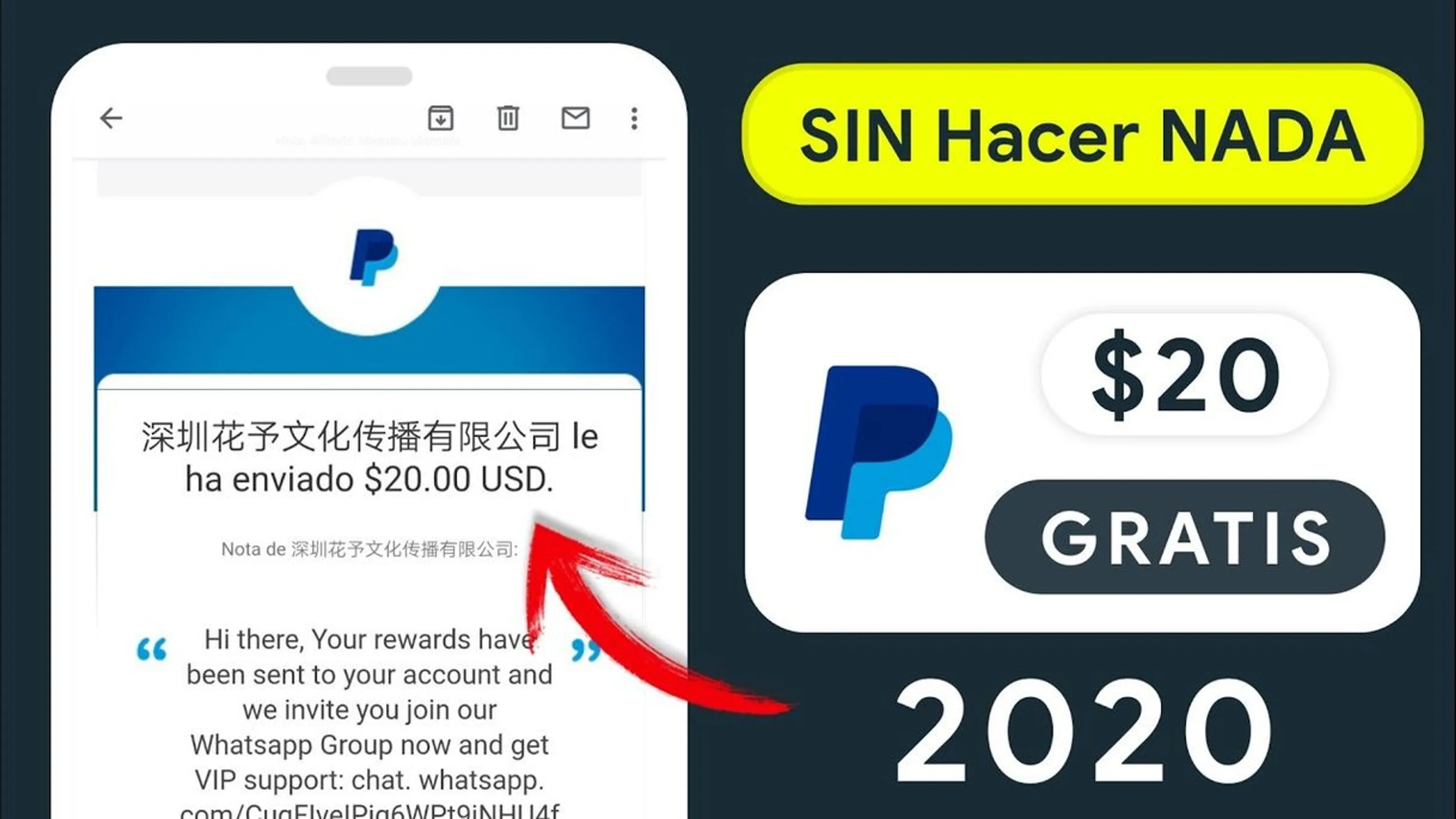 TE PAGA 20 DOLARES POR SOLO INSTALARLA.🤩