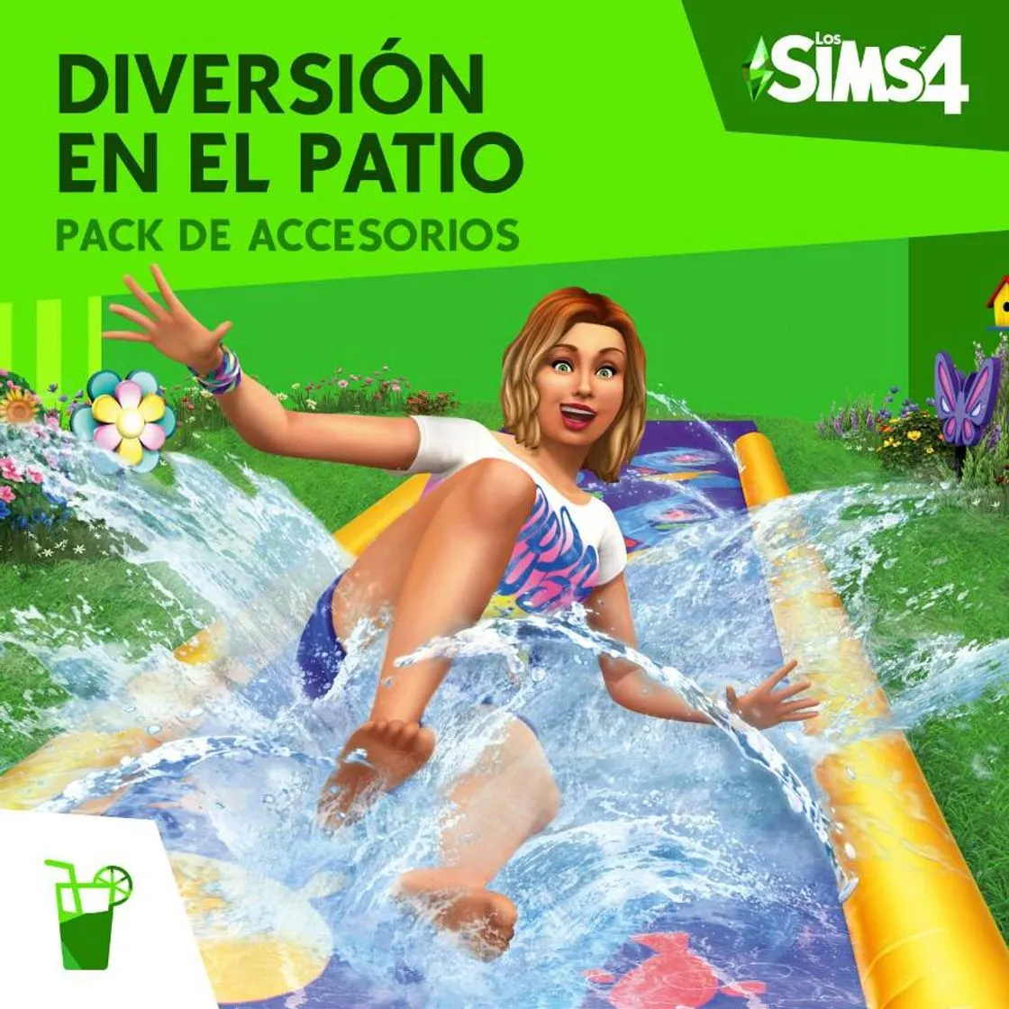 Los Sims 4 Diversión en el patio